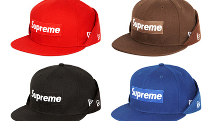 supreme new era fitted