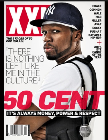 50 Cent Gets 5 Different Covers For XXL Mag